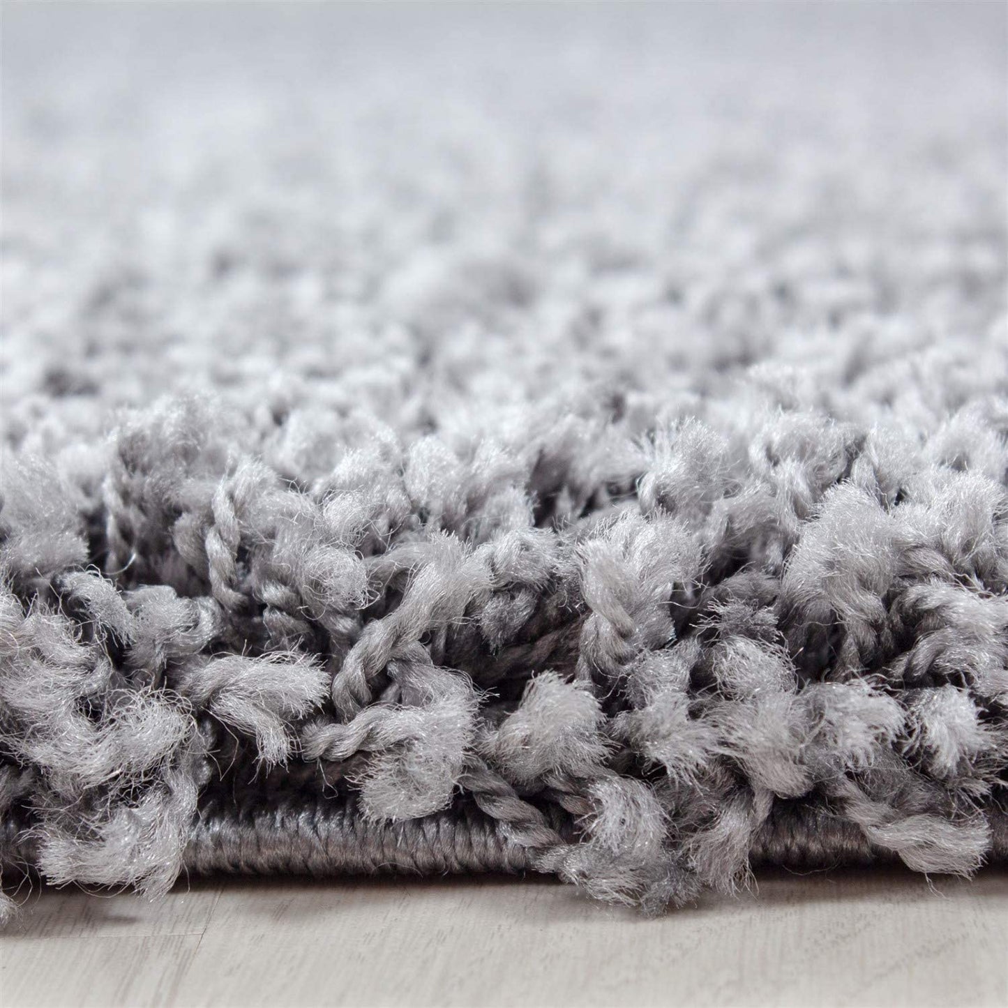 Wadan High Pile Propylene Silver and Grey Rugs Available in 5 Sizes & Different Colors