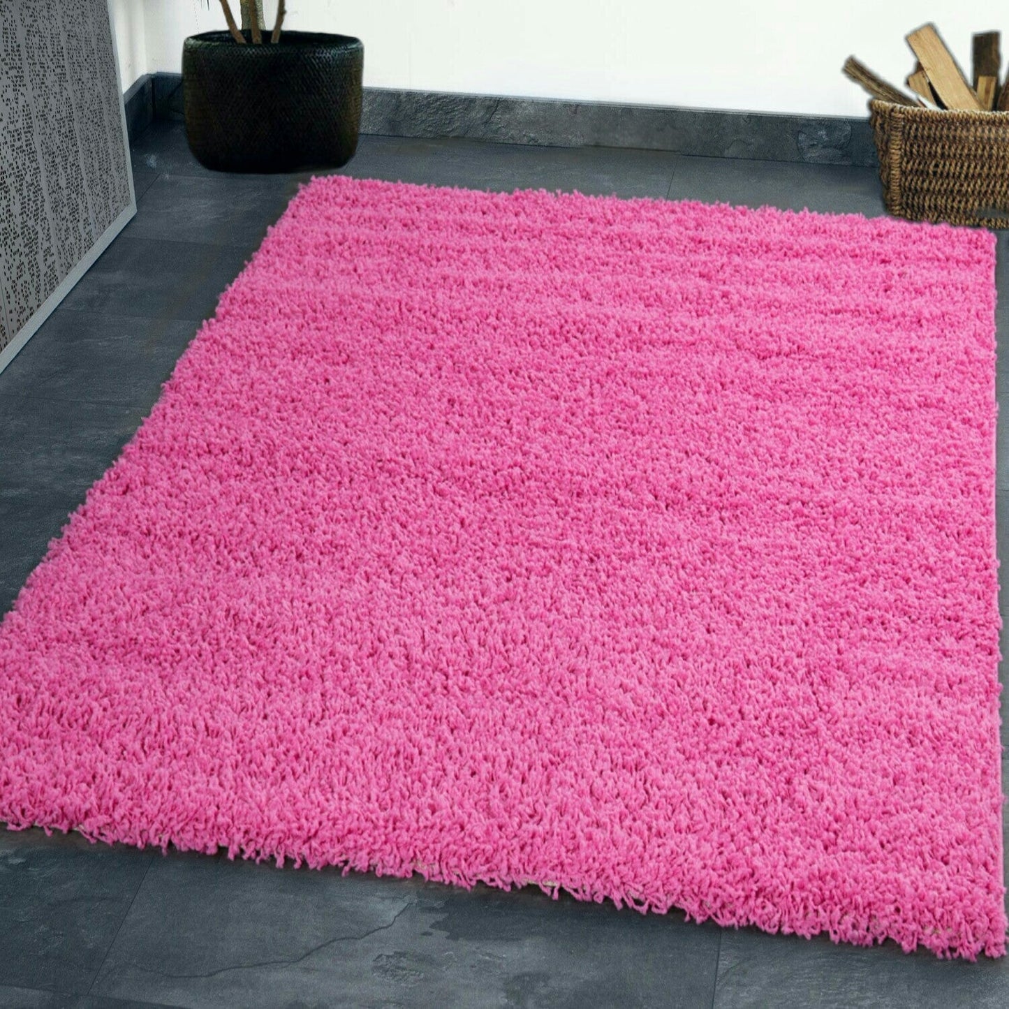 Wadan Colourful Shaggy Rugs Large Living Room Rugs Washable