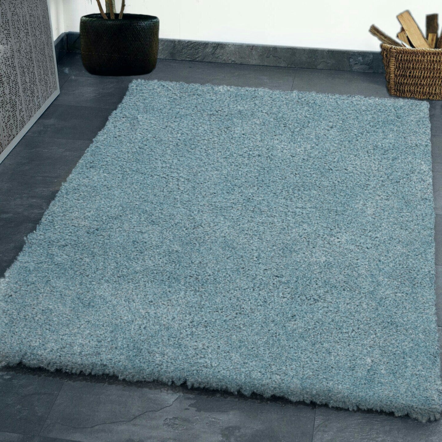 Wadan Colourful Shaggy Rugs Large Living Room Rugs Washable