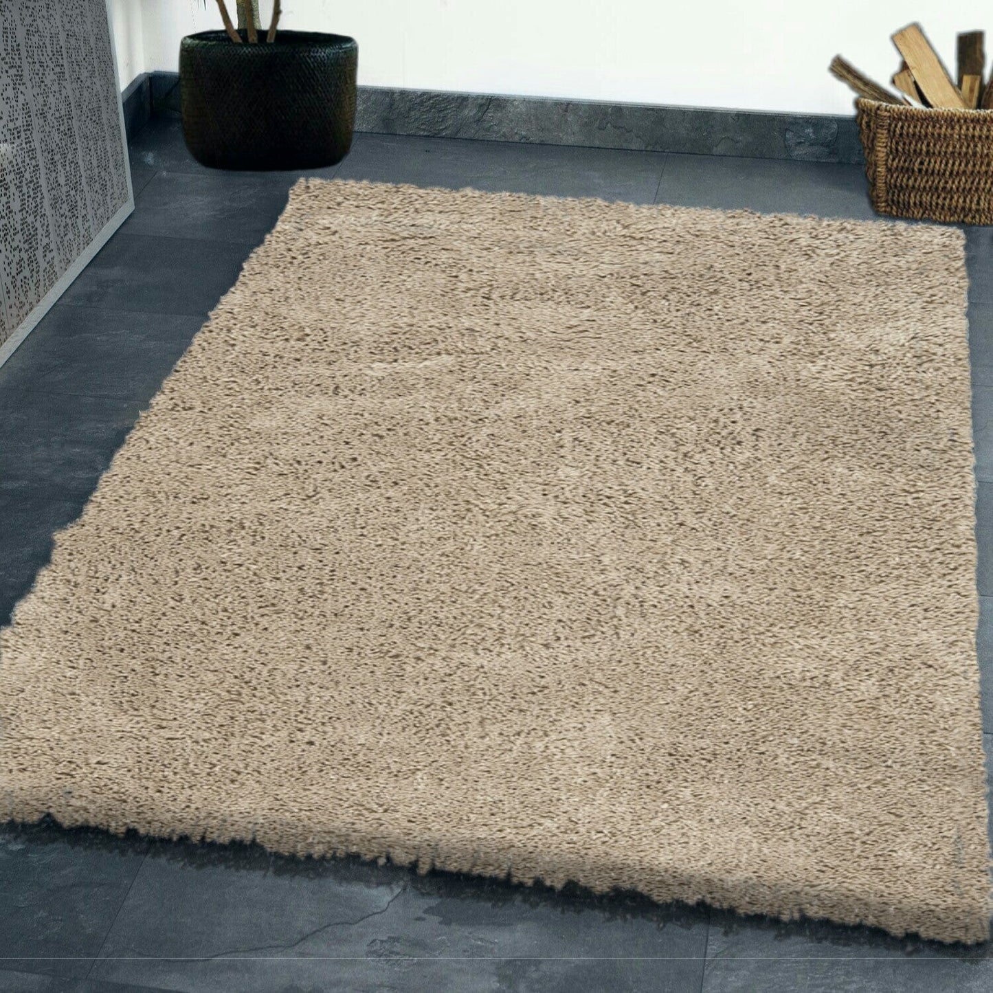 Wadan Colourful Shaggy Rugs Large Living Room Rugs Washable