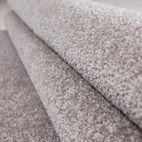 Wadan ATA Plain Shaggy Rugs - Modern Living Room Rugs