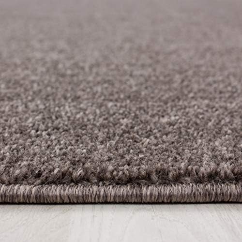 Wadan Ata Plain Shaggy Rugs - Modern Living Room Rugs 3