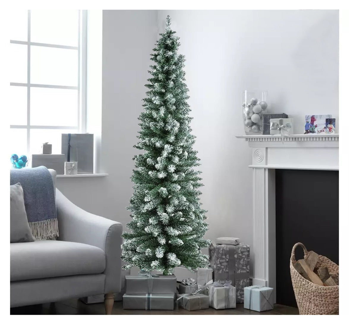 Wadan Snow Tipped Christmas Trees - 2 Sizes