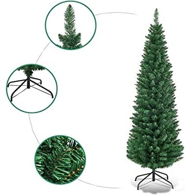 Green 6ft Slim Christmas Tree