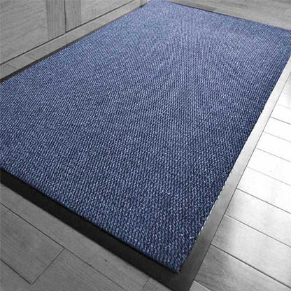 Wadan Door Mat Blue Non-Slip Washable Heavy Duty Indoor Outdoor Barrier Mat (ALL SIZES)