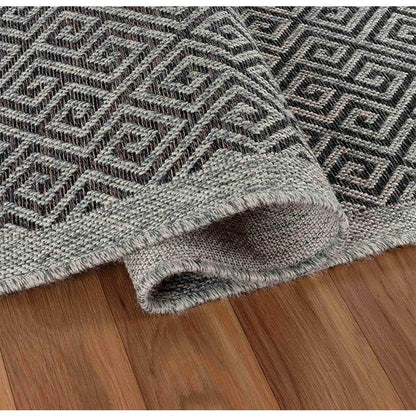 Wadan Harper Greek Key - Indoor / Outdoor Rugs Grey Zoom 