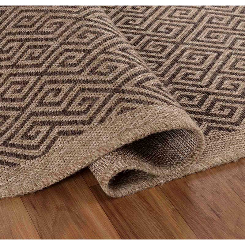 Wadan Harper Greek Key - Indoor / Outdoor Rugs Tan Zoom 