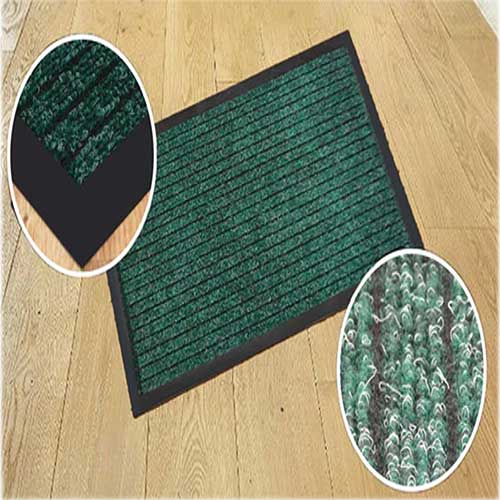 Wadan Washable Green Door Mats Barrier Mats for Entrances Non Slip Door Mats-All Sizes