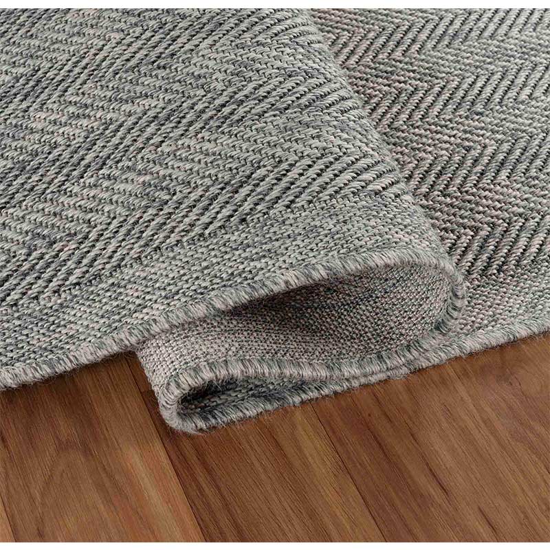 Wadan Herringbone - Indoor / Outdoor Rugs Grey Zoom 