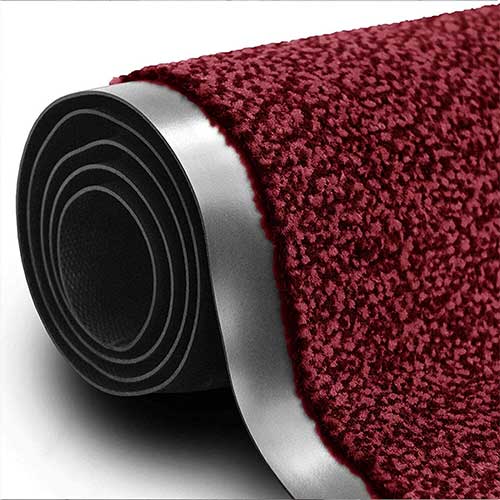 Red Door Mat Washable Large Door Mats Indoor Non-Slip Door Mats ( All Sizes )