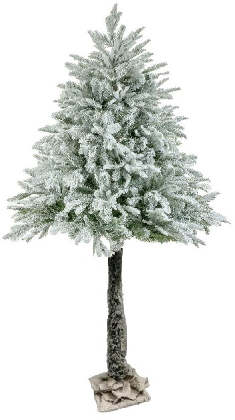 Wadan Half Snowing Christmas Trees - 6ft