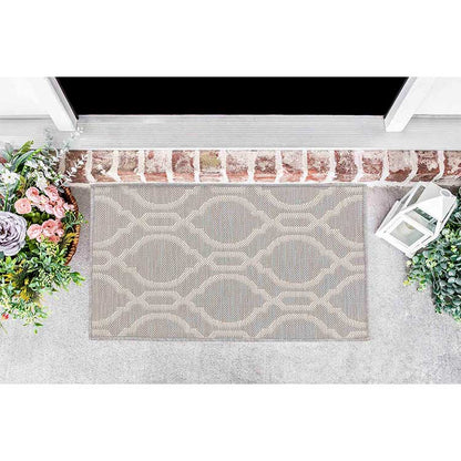 Wadan Sky Trellis Grey Indoor / Outdoor Rugs