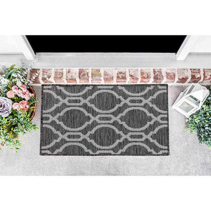 Wadan Sky Trellis Grey Indoor / Outdoor Rugs