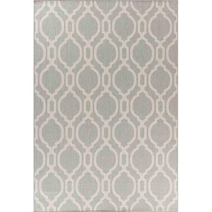 Wadan Sky Trellis Grey Indoor / Outdoor Runner Rugs