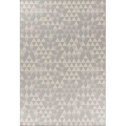 Wadan Sky Triangle Grey Rugs - Indoor / Outdoor 3