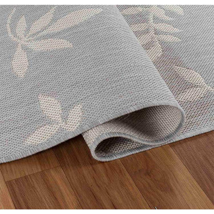 Wadan Sky Flower Grey - Indoor / Outdoor Rugs Silver Zoom 