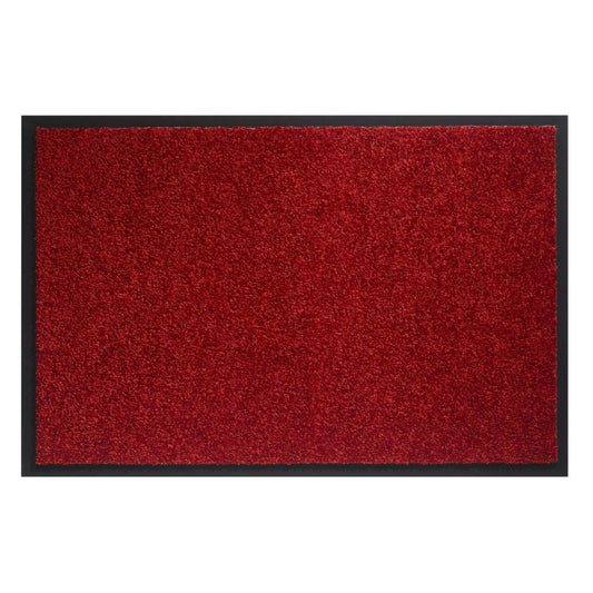 Wadan Red Door Mat Outdoor Non Slip Washable Door Mats