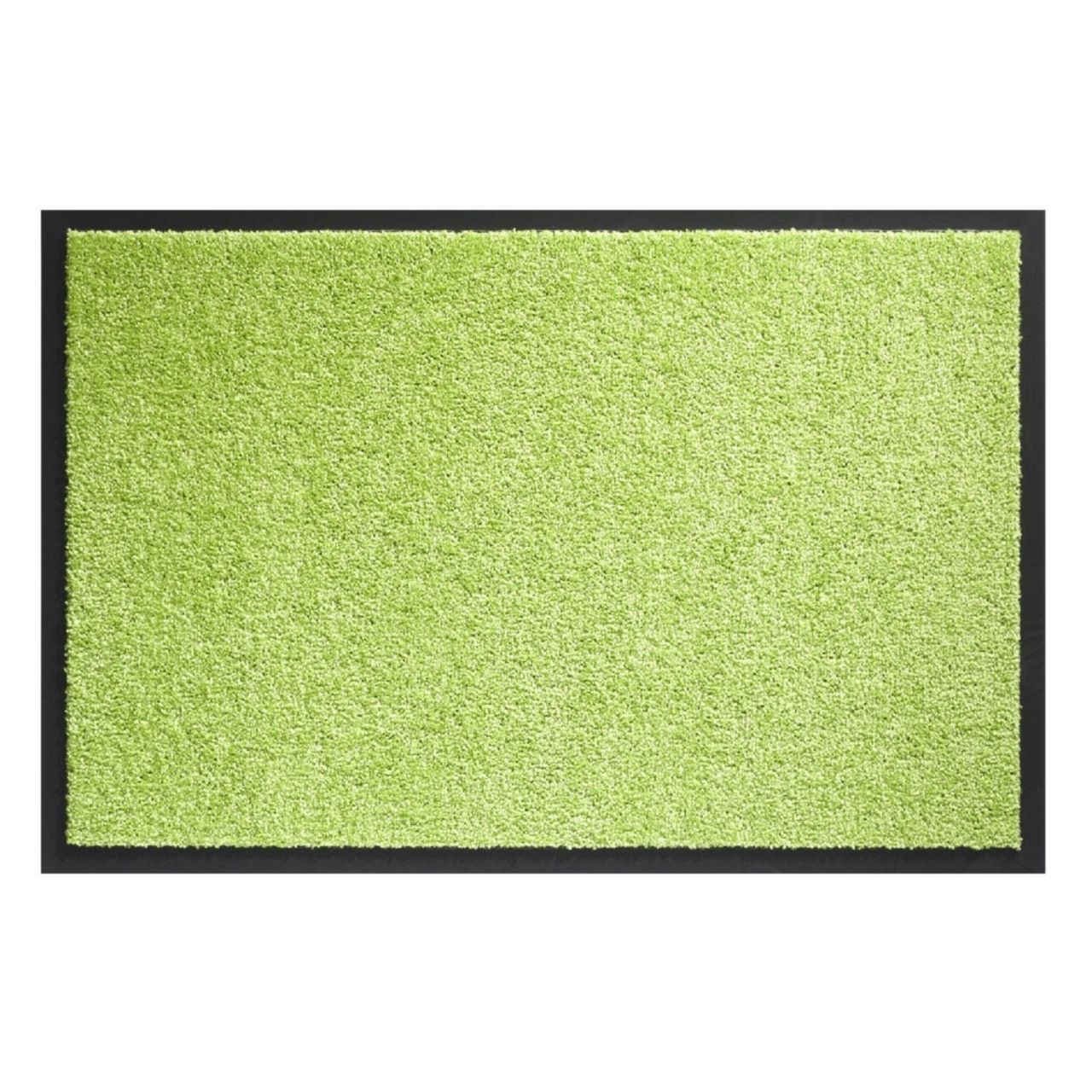 Wadan Nonslip Lime Green Washable Door Mat Inside Door Mats Kitchen Rubber Mat