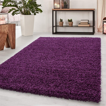 Wadan Purple Large Rugs Washable Bedroom Rugs