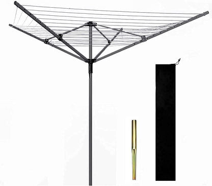 Wadan Rotary Washing Line Airer Stand - Available in 3 Sizes