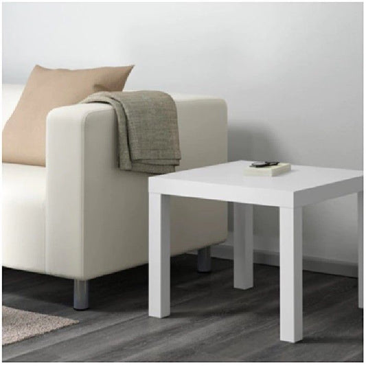 Wadan White Side Table For Room Corner