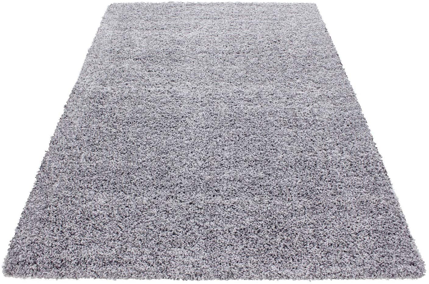 Wadan High Pile Propylene Silver and Grey Rugs Available in 5 Sizes & Different Colors 